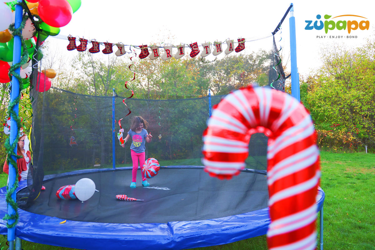 trampoline for a child