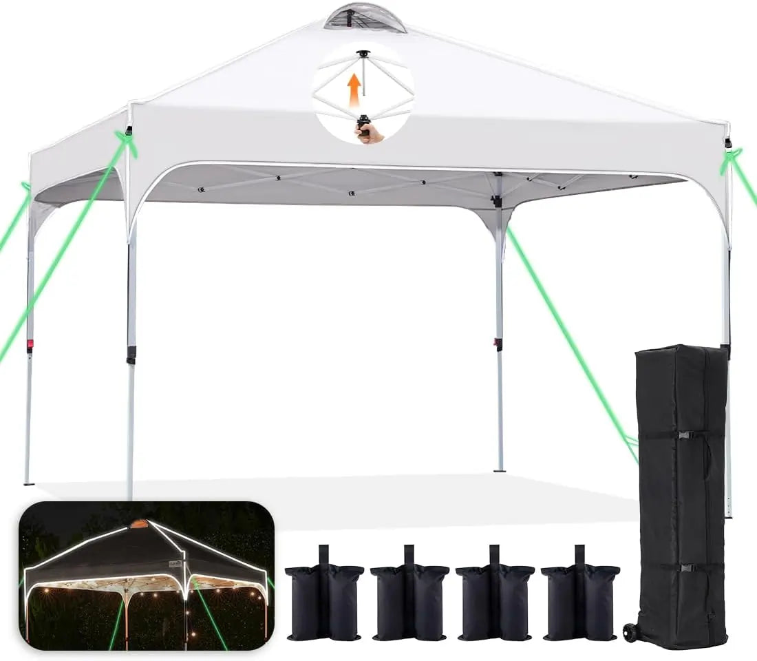 White 10x10 event tent#color_white