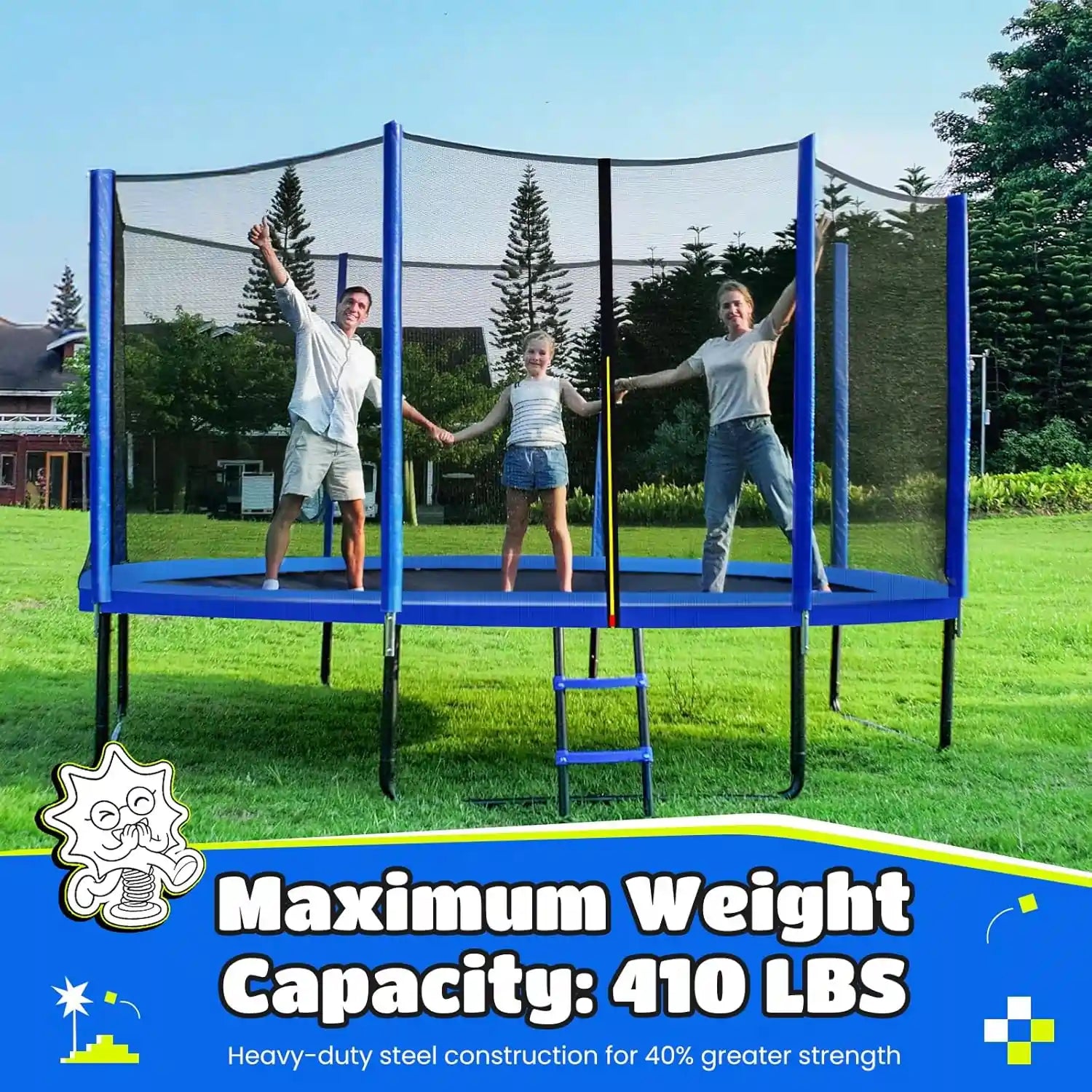 410LBS Recreational Trampoline#size_14FT-Regular