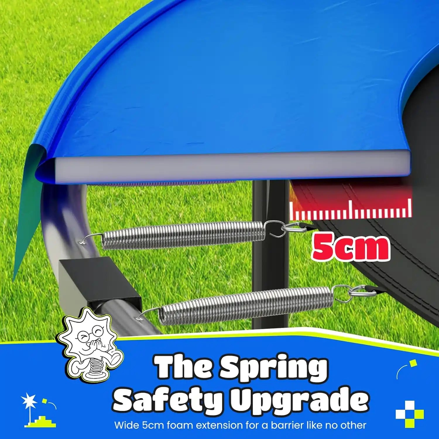 Upgrade 5CM Springs#size_14FT-Regular