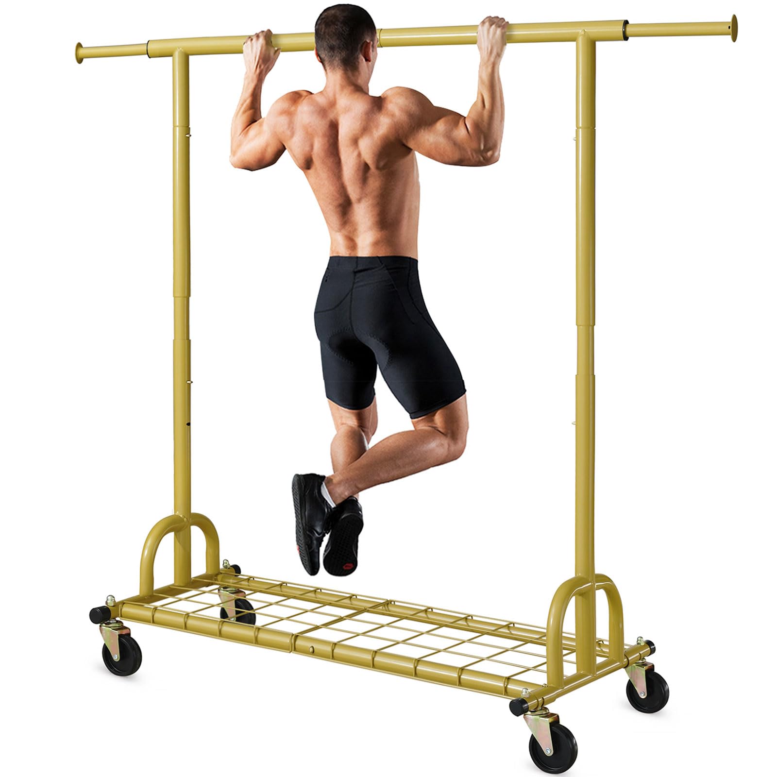 HOKEEPER 525LBS Capacity Gold Garment Rack