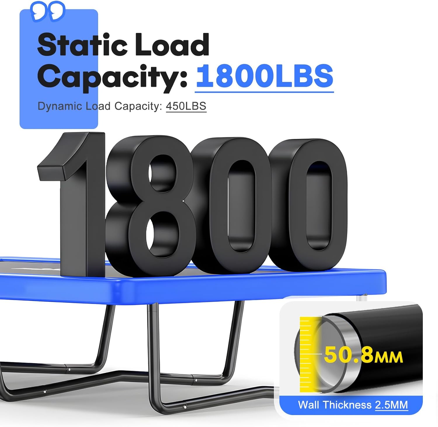 1500LBS Weight Capacity