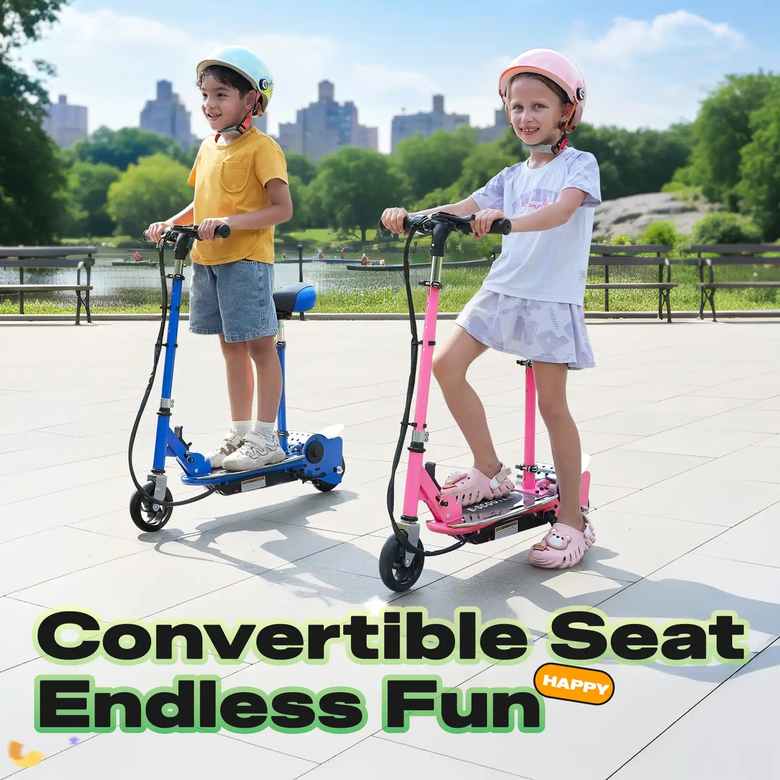 E120 Electric Scooter with Seat