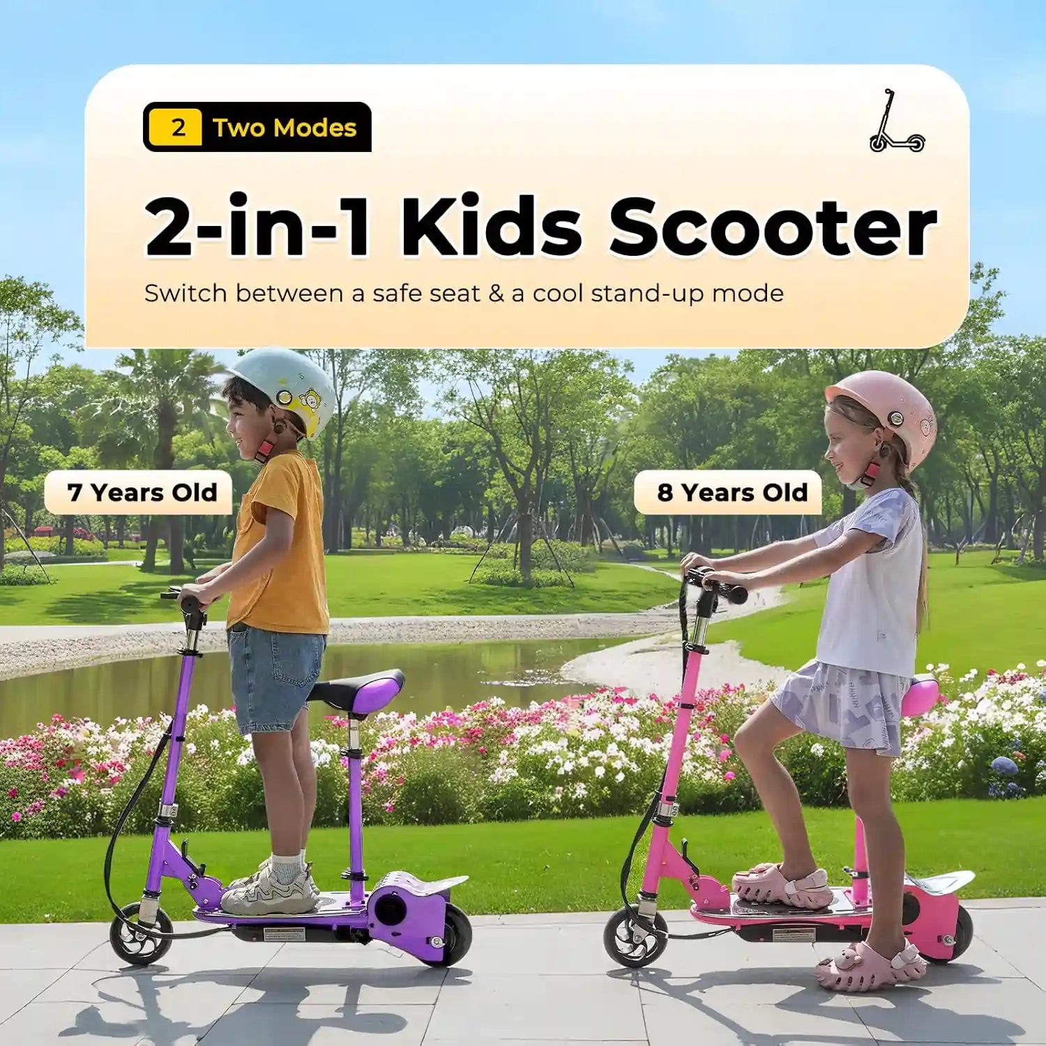 2-in-1 kids scooters#color_purple