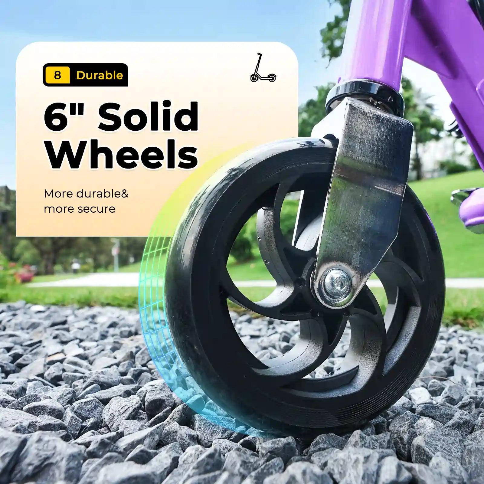 6-inch solid wheel#color_purple