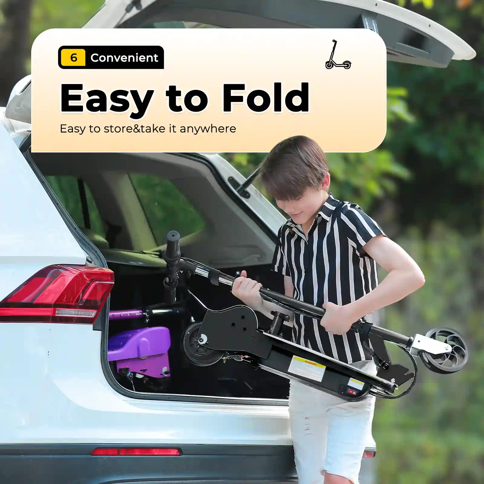 Easy to Fold and take it anywhere#color_black