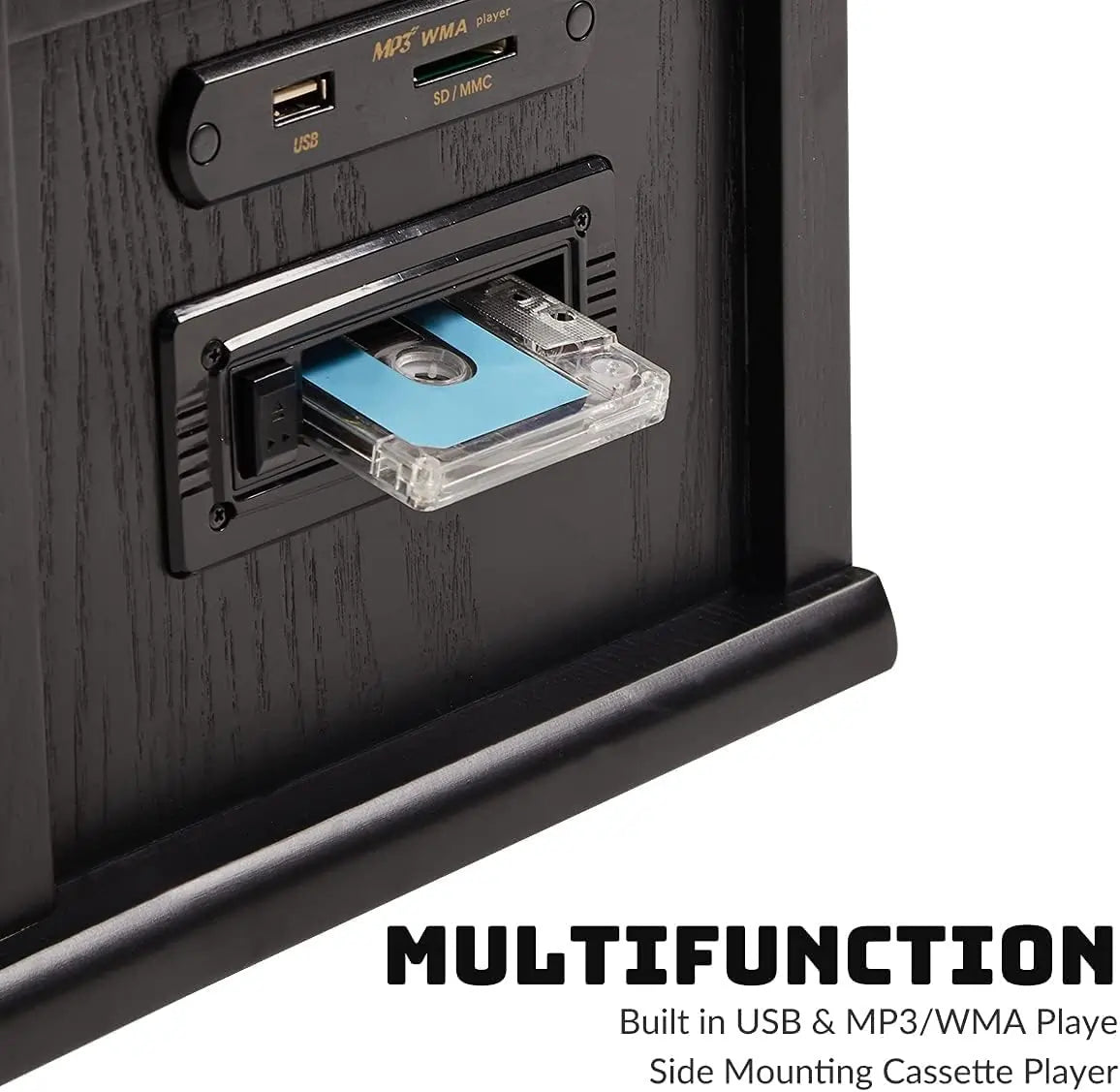 10-in-1 Multifunctional Turntable#color_black