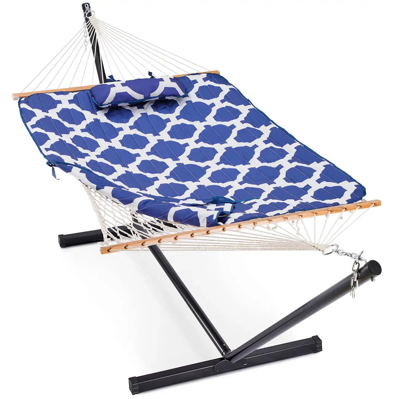 Spreader Bar Hammock Royal Blue#color_Royal Blue