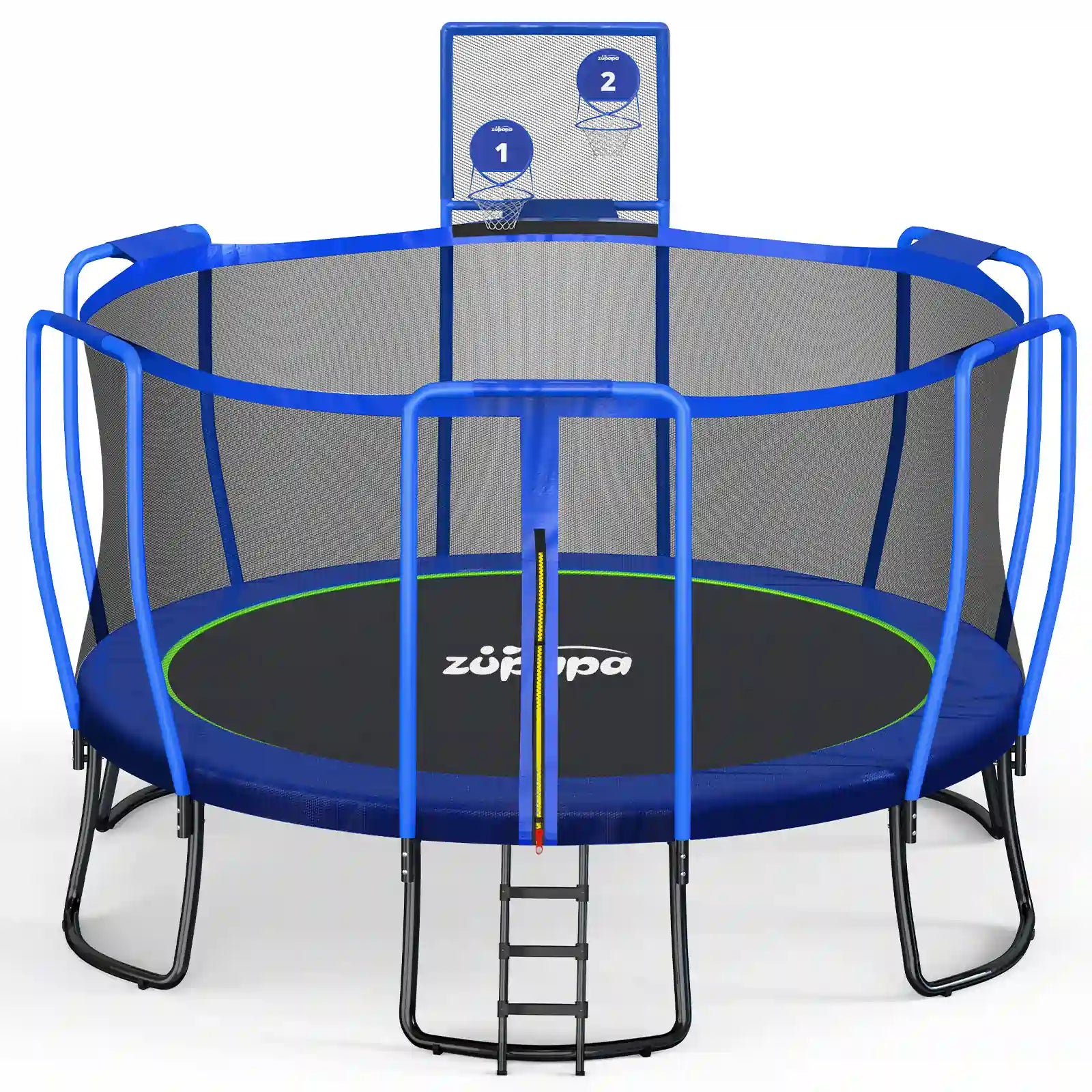 1500LBS Upgraded Trampoline 10-16FT