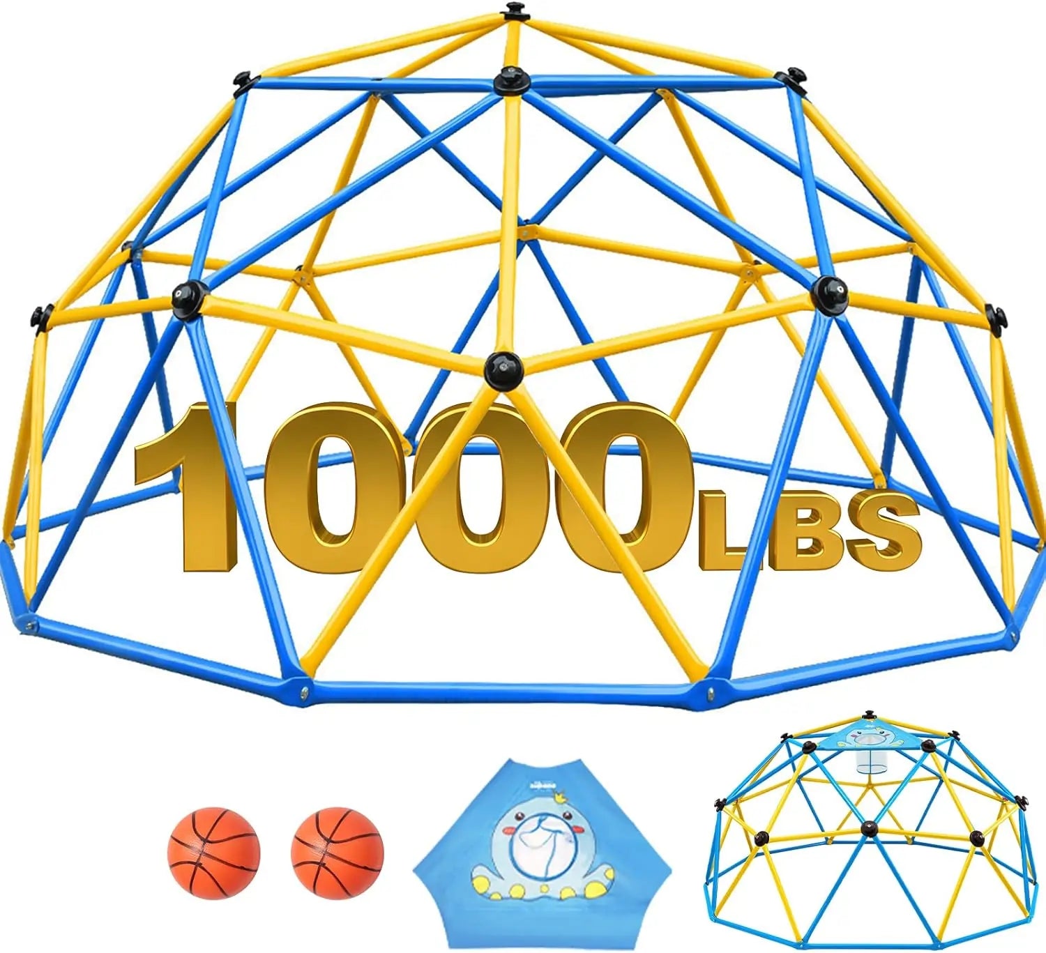 Zupapa 10FT Climbing Dome#color_Blue