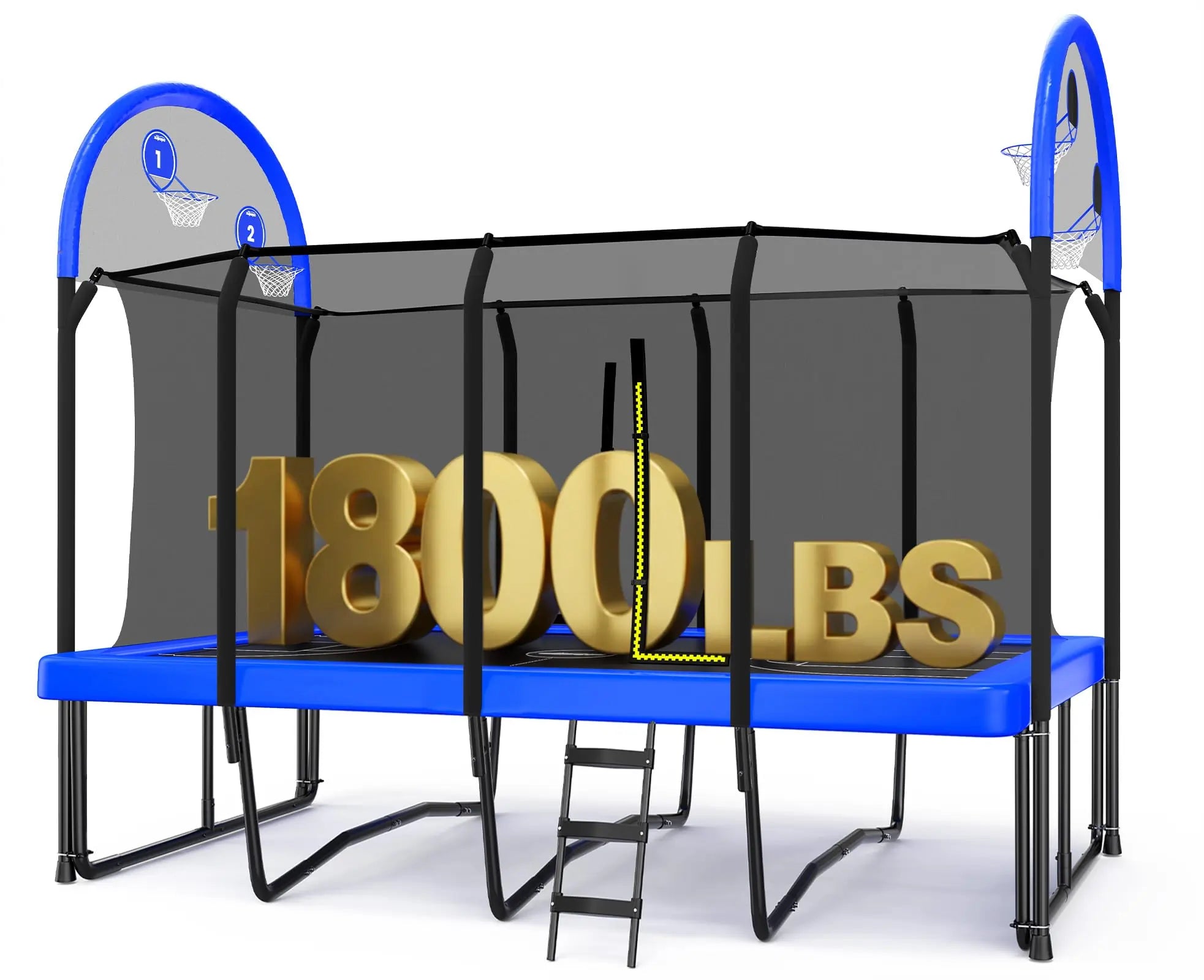 Zupapa 1800LBS Rectangular Trampoline