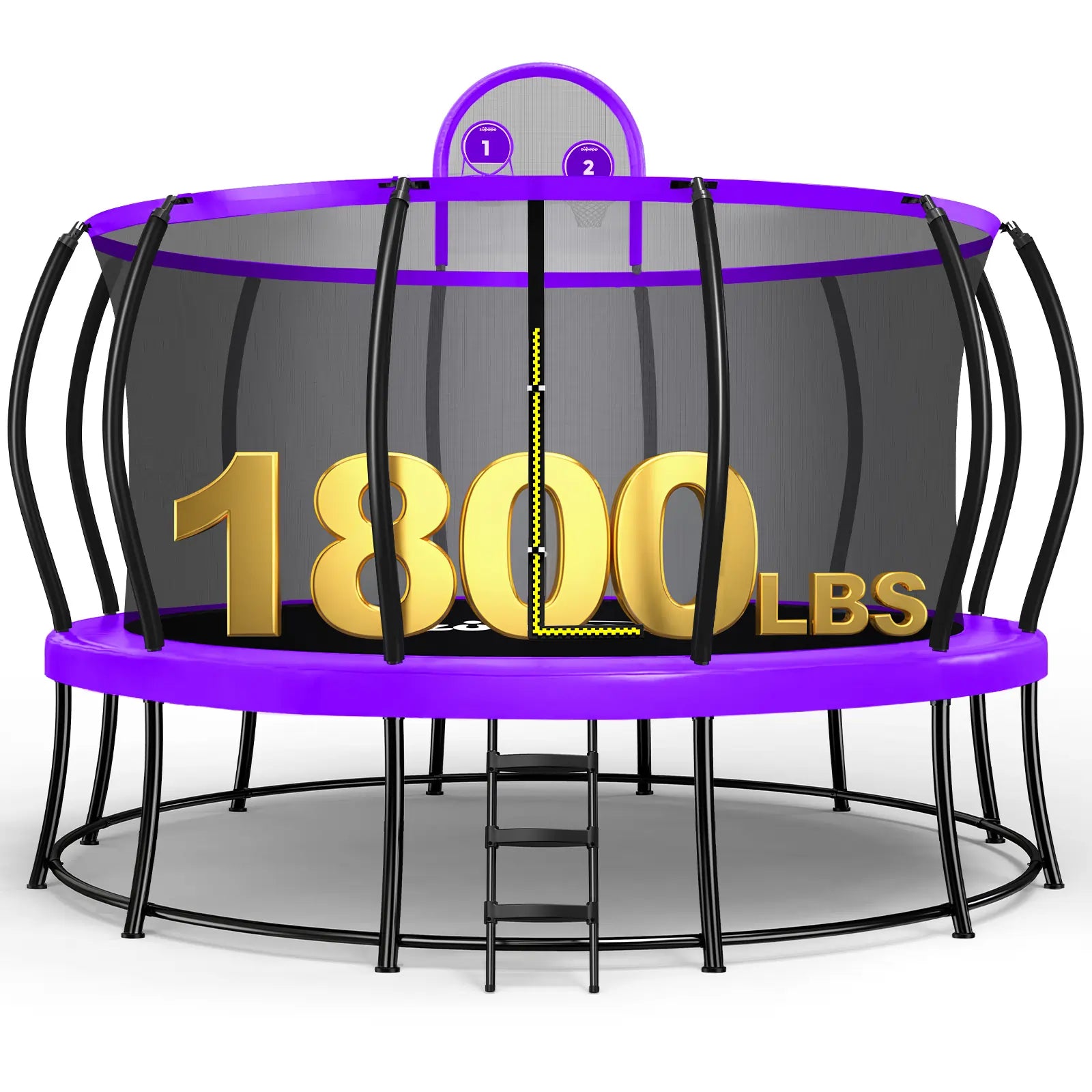 1800LBS Double Frames Trampoline