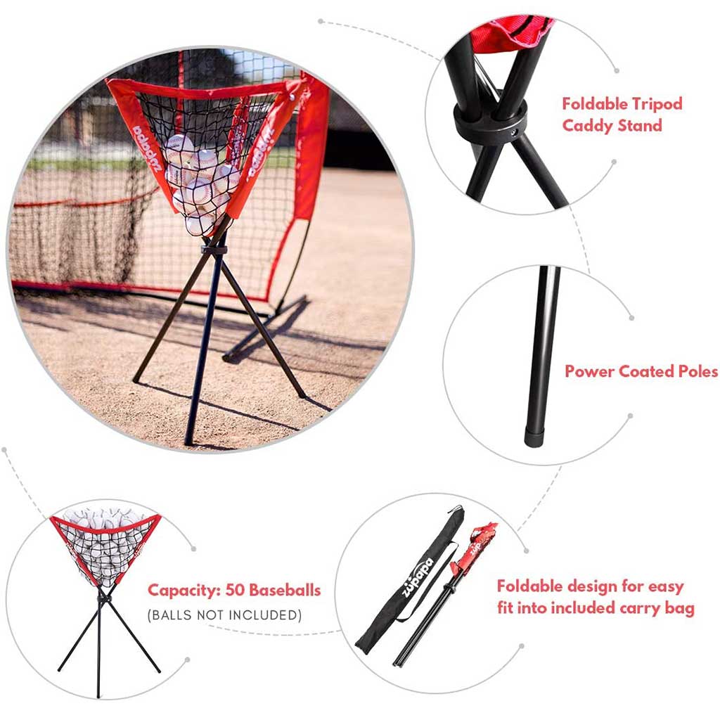 7' x 7' Baseball Net Combo-5PCS