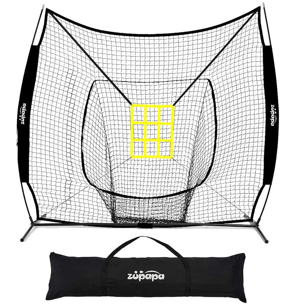7' x 7' Baseball Net-Black