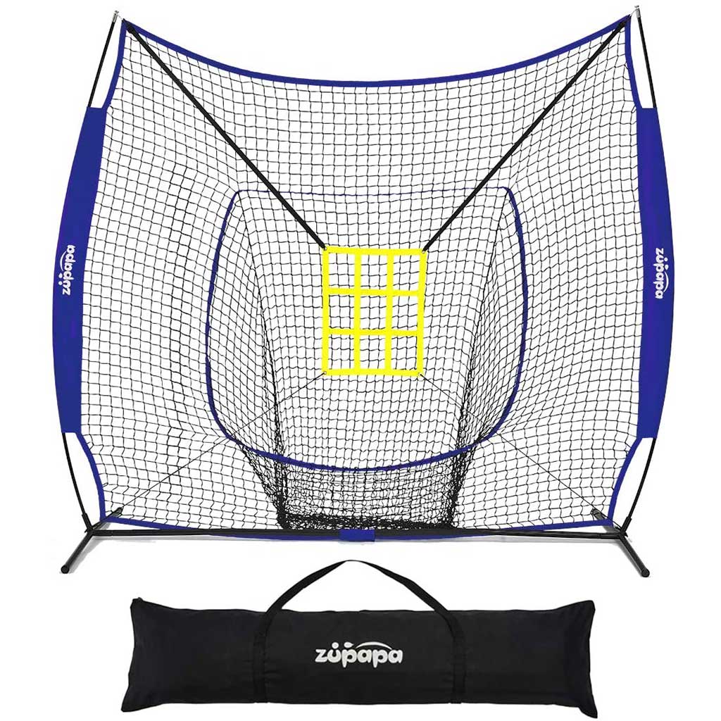 7' x 7' Baseball Net-Blue