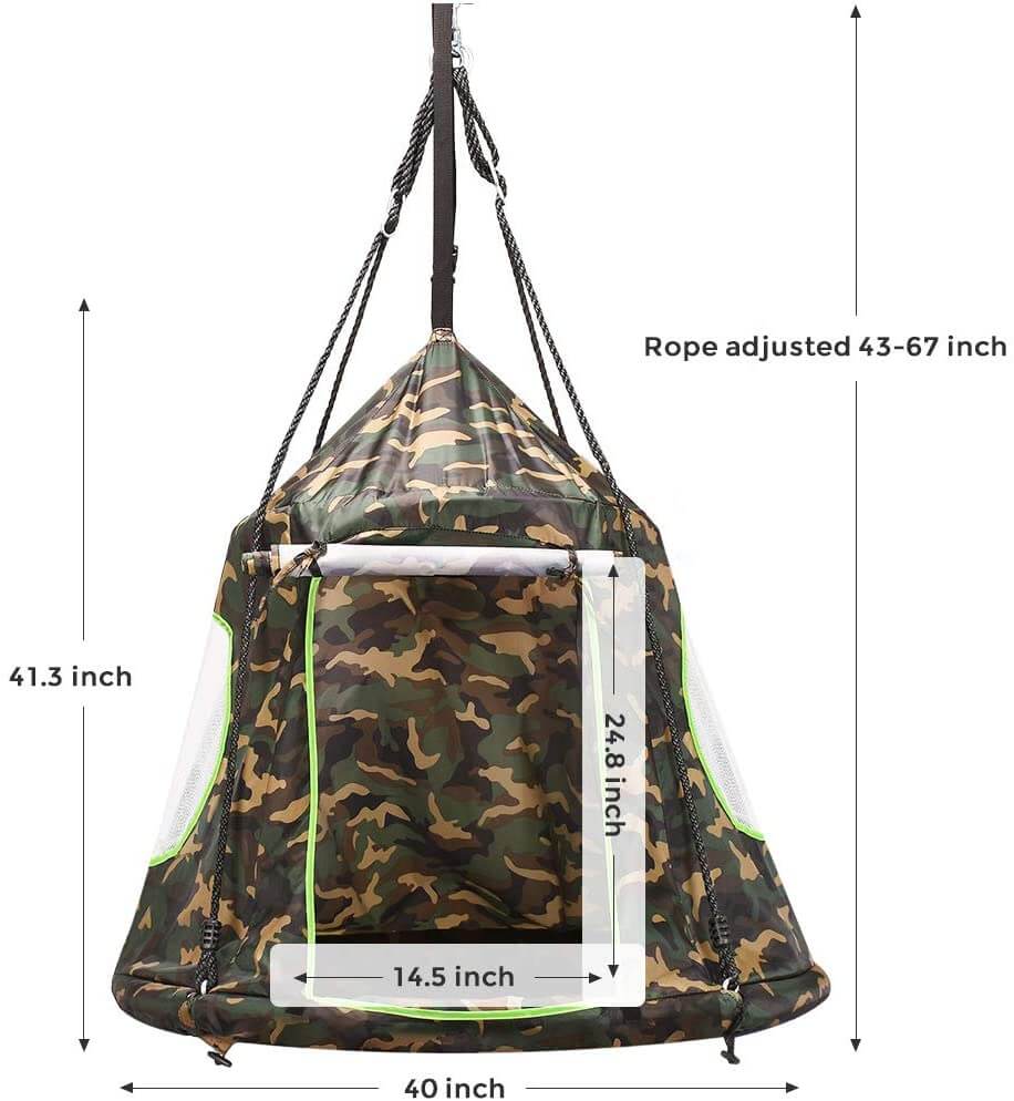 Detachable Saucer Tree Swing Size