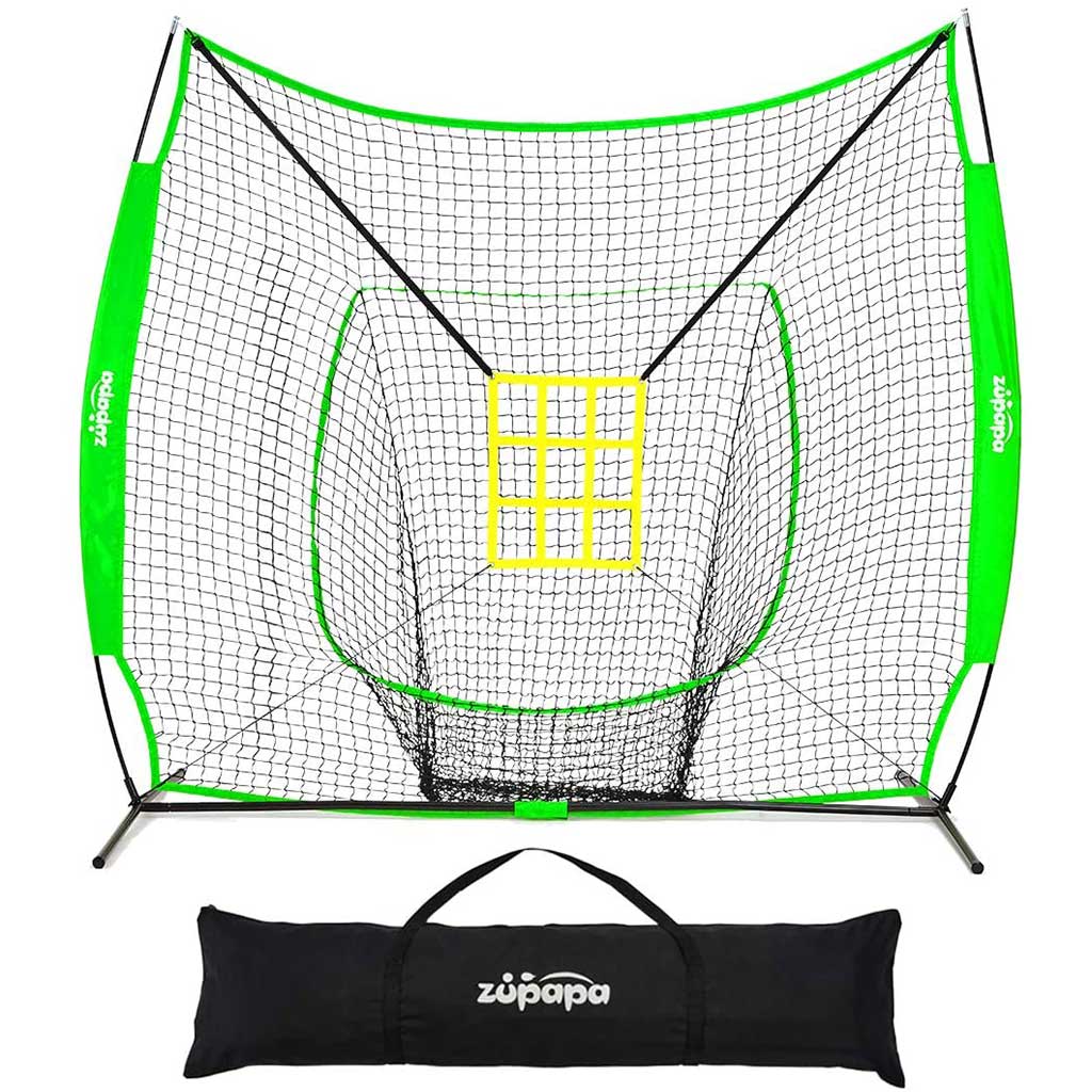 7' x 7' Baseball  Net-Green