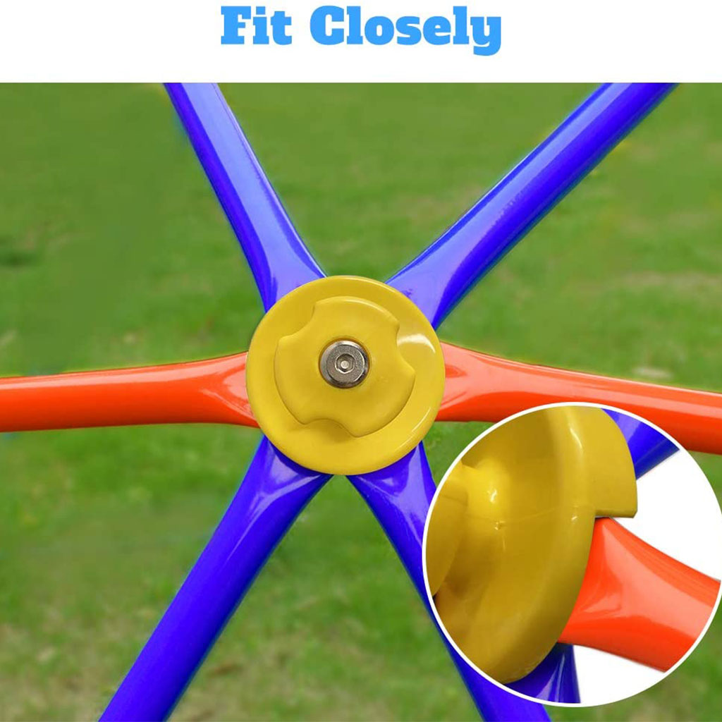 10 FT Dome Climber-Purple - Blue & Purple