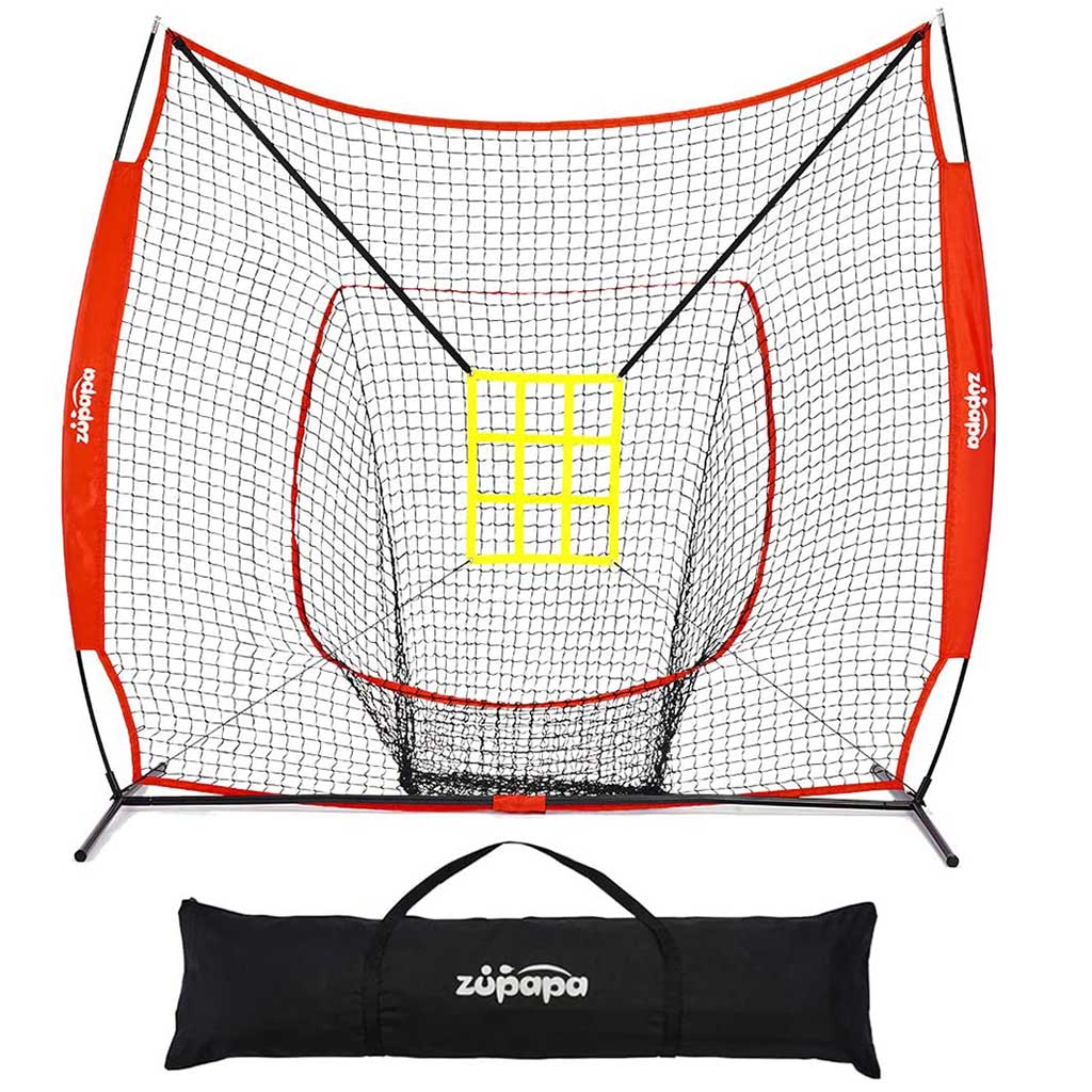 7' x 7' Baseball Net-Red