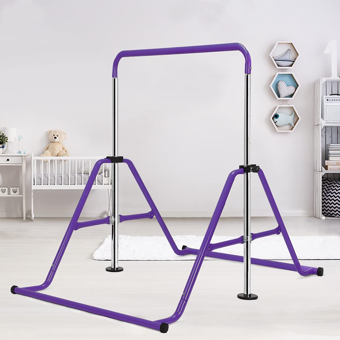 Purple Gymnastics Bar