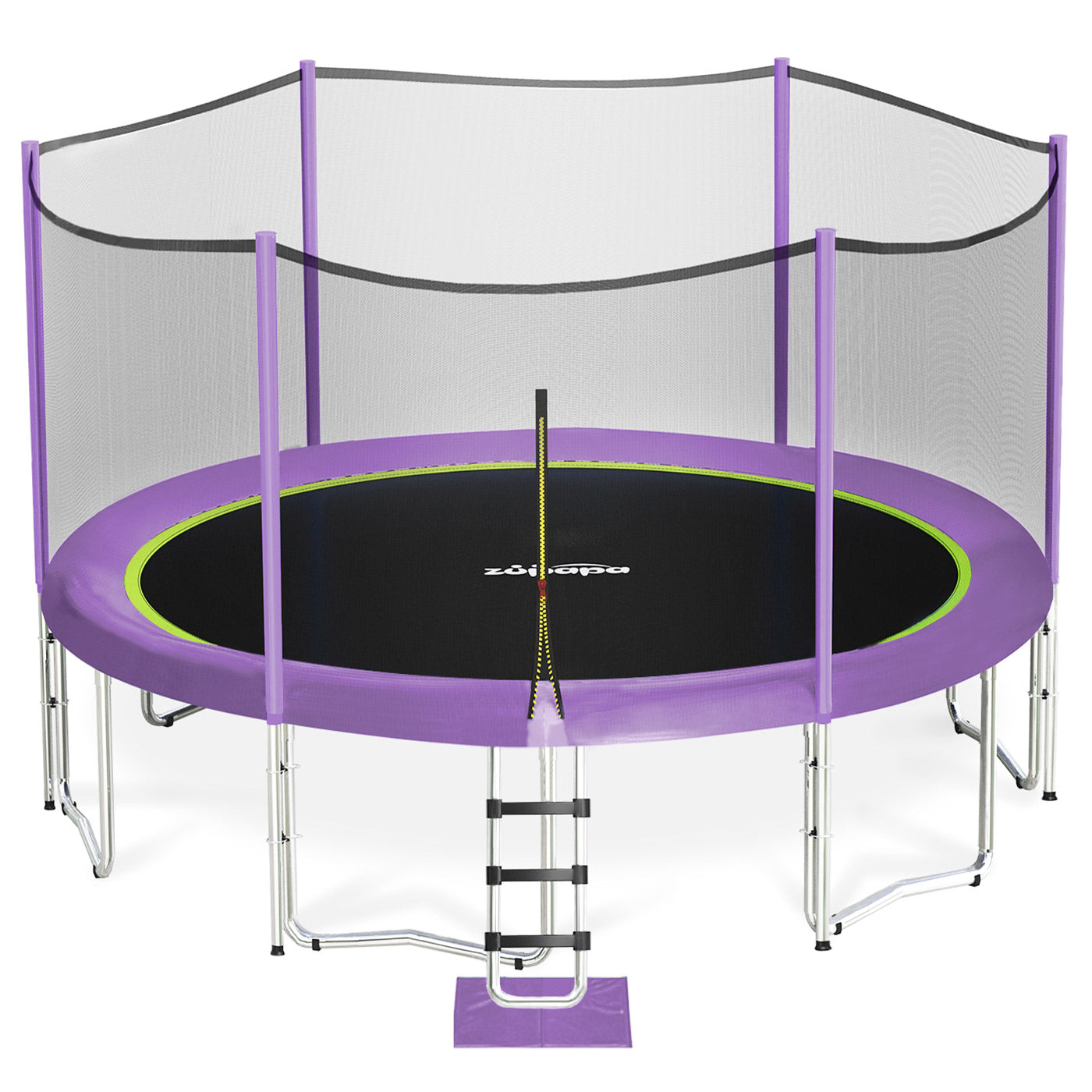 1500 LBS Weight Capacity 14FT purple trampoline