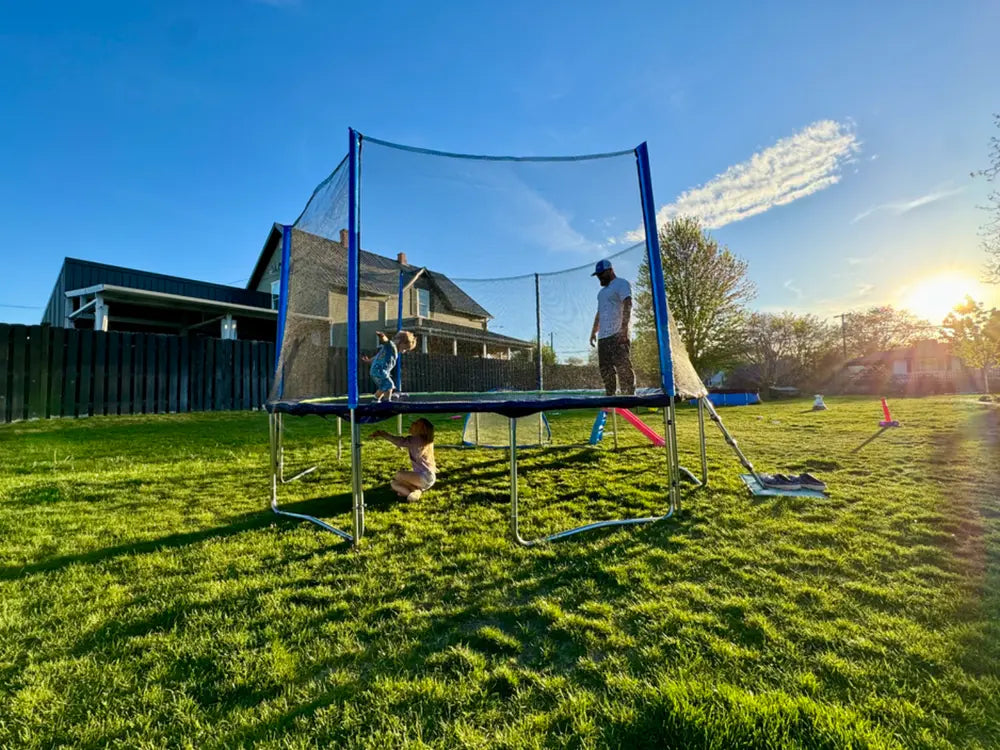 Hot Weather Trampoline Tips: Protecting Kids From Heat & Sun