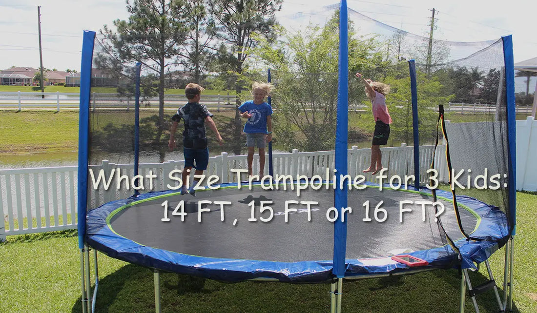 14 ft round shop trampoline