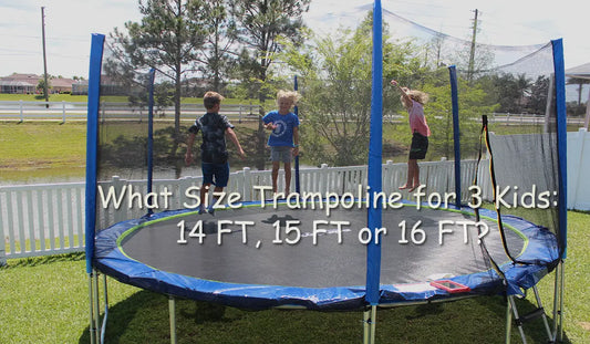 What Size Trampoline for 3 Kids
