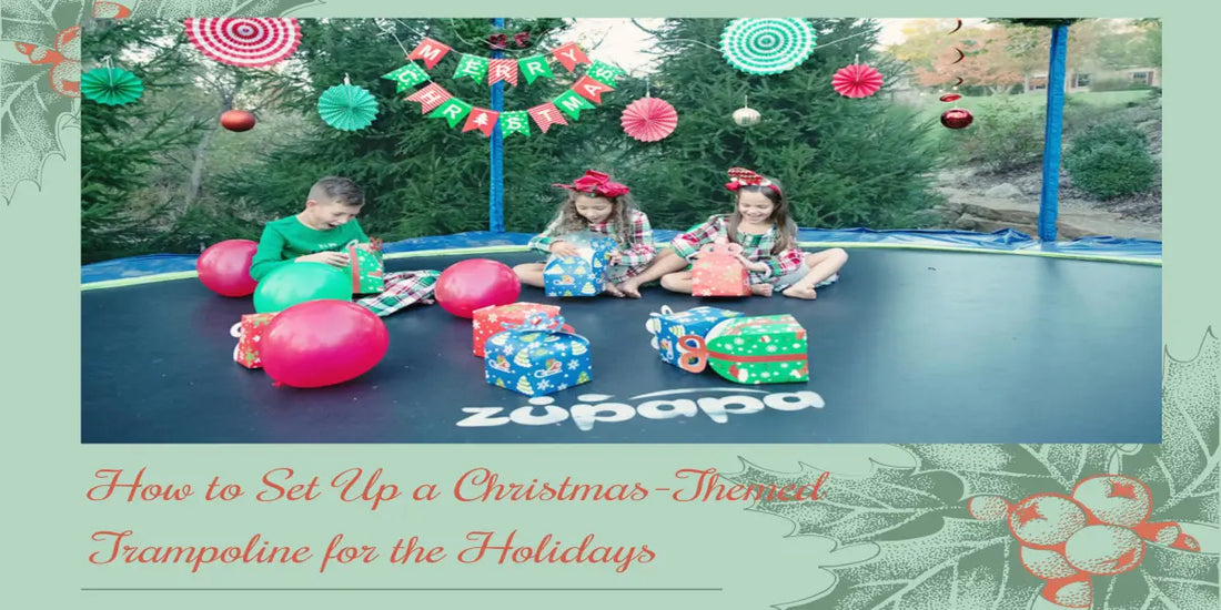 How to Set Up a Christmas-Themed Trampoline