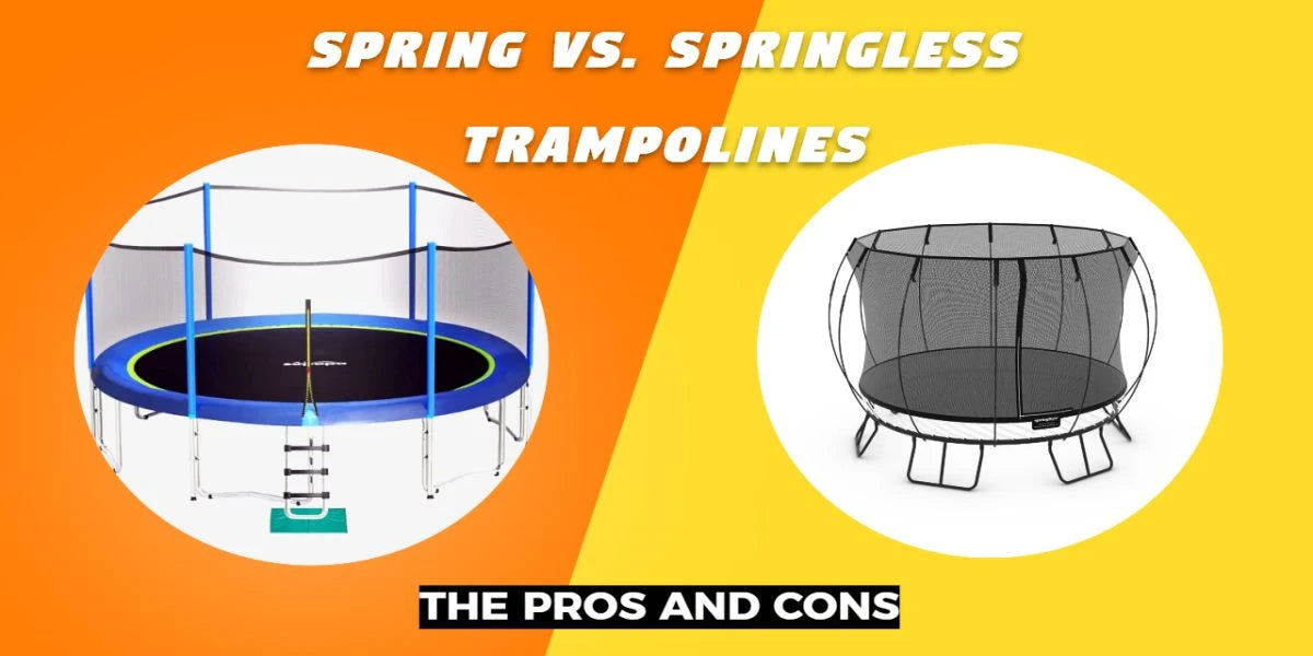 The Pros and Cons of Spring vs. Springless Trampolines | Zupapa