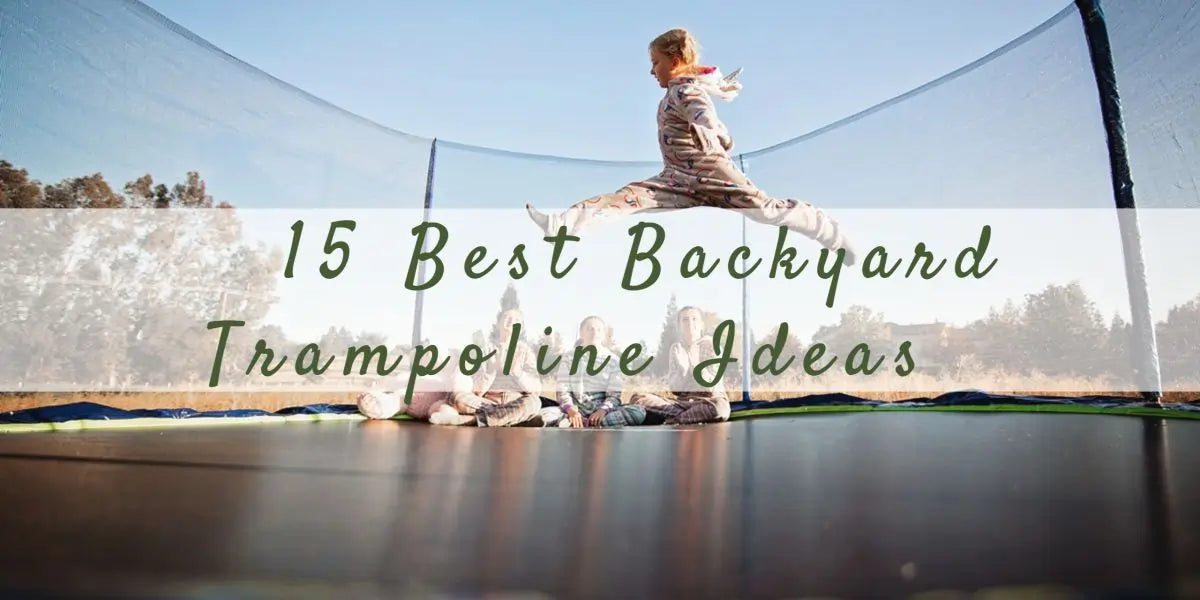 backyard trampoline ideas