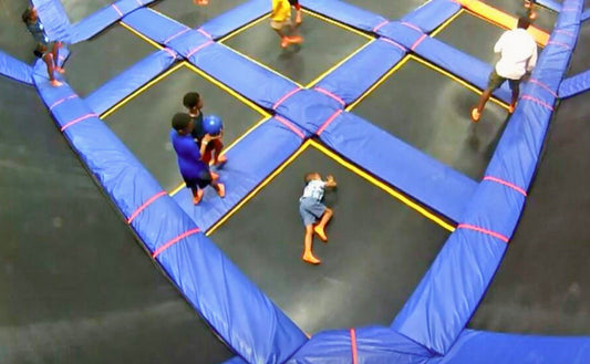 indoor trampoline hurt child