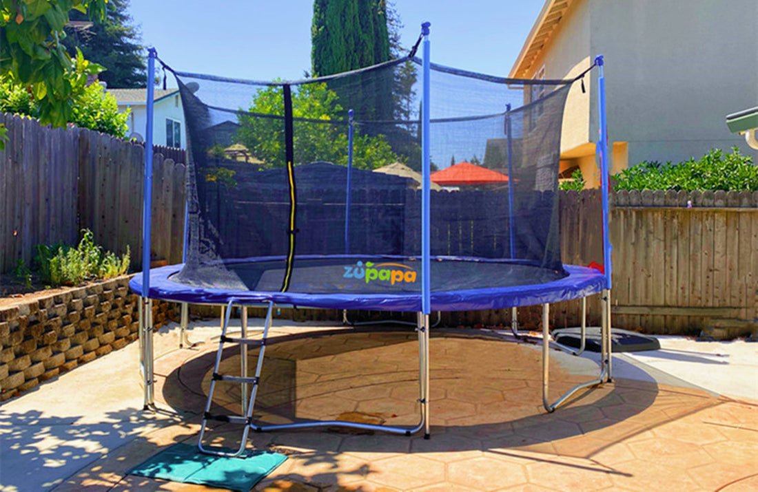trampoline zupapa yard space