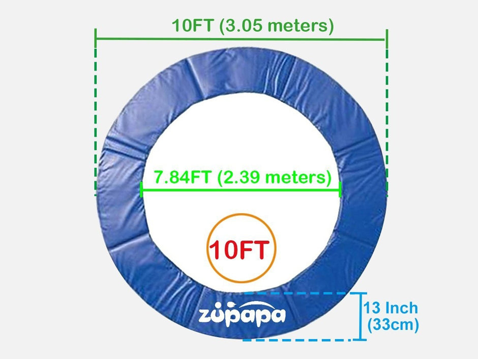 Saffun Trampoline Pad Replacement for 8/10/12/14/15/16FT Trampoline