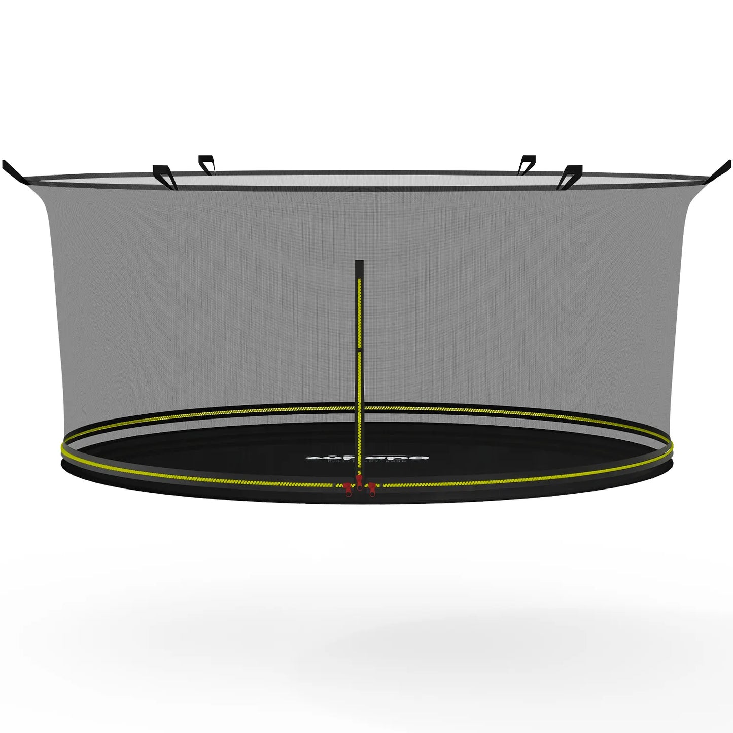 Zupapa Safefy Enclosure Net with Mat (Zipper Fonnectiong)for 12 14 15 16FT Safump Trampoline