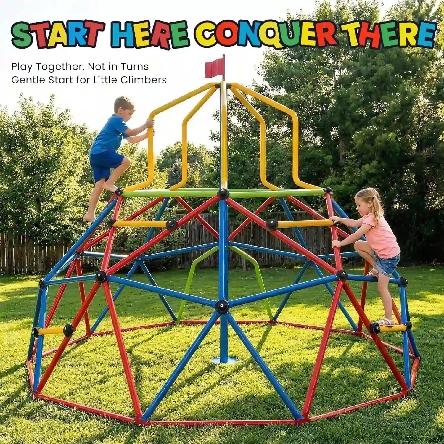 1200LBS Climber Dome Tower 10FT