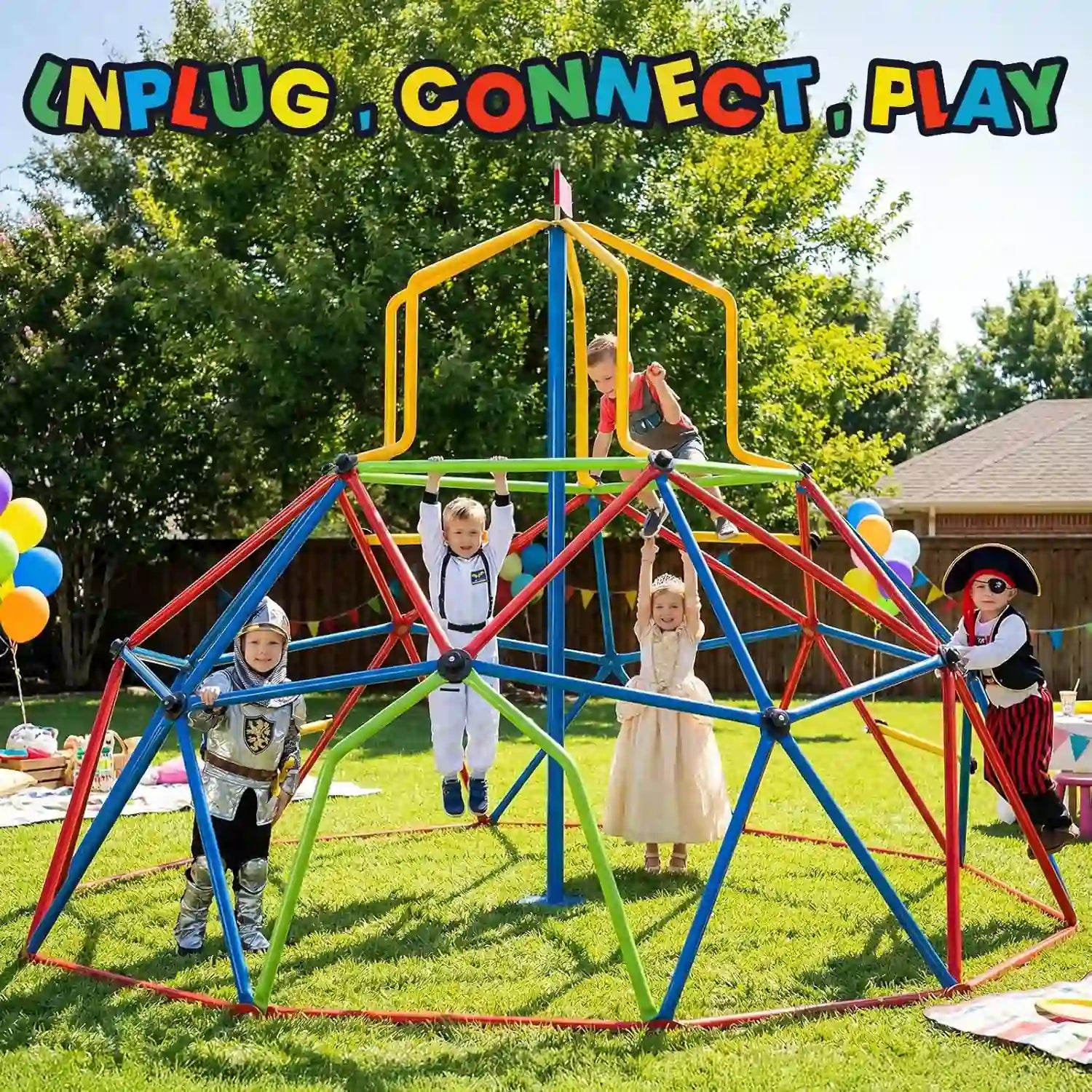 1200LBS Climber Dome Tower 10FT