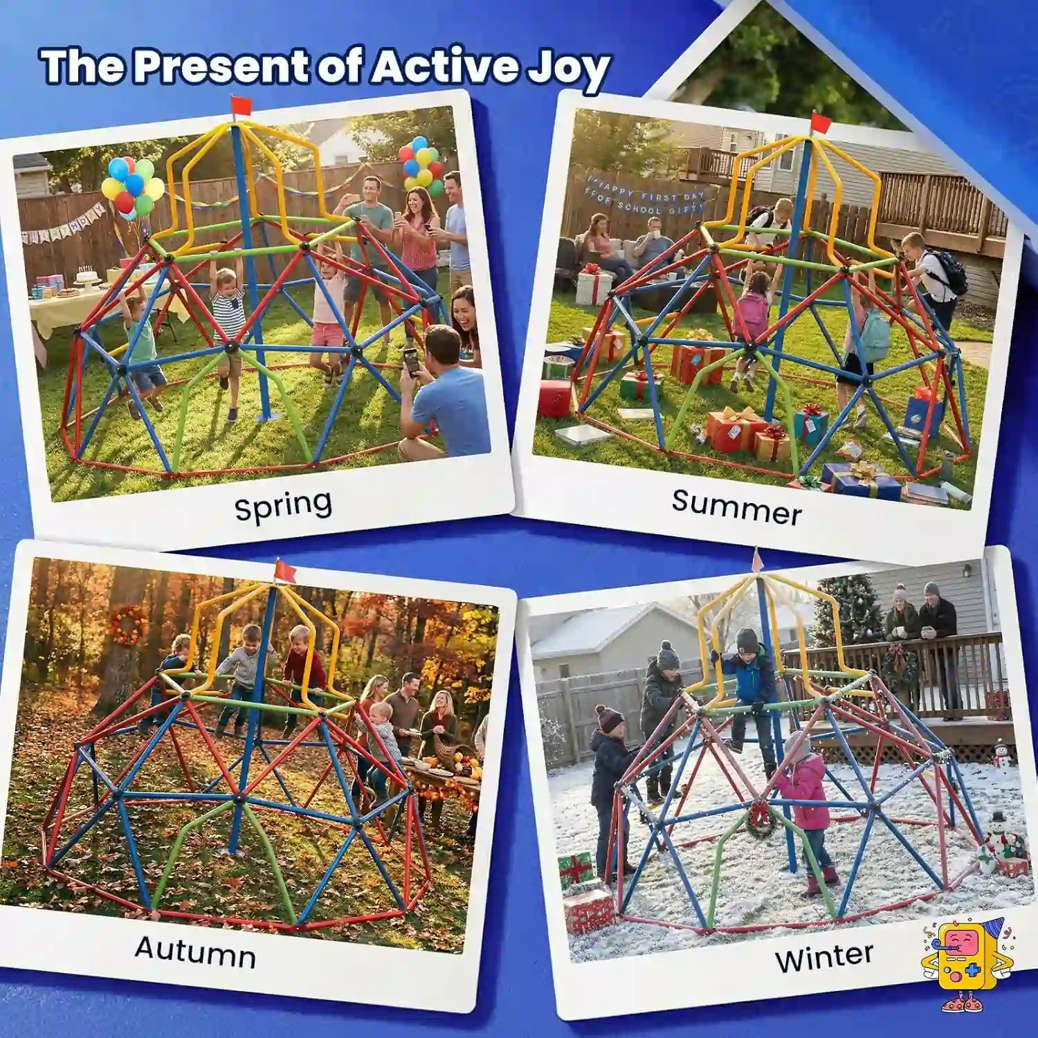 1200LBS Climber Dome Tower 10FT