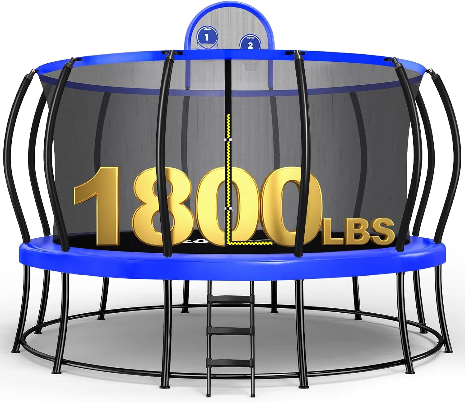 1800LBS Double Frames Trampoline