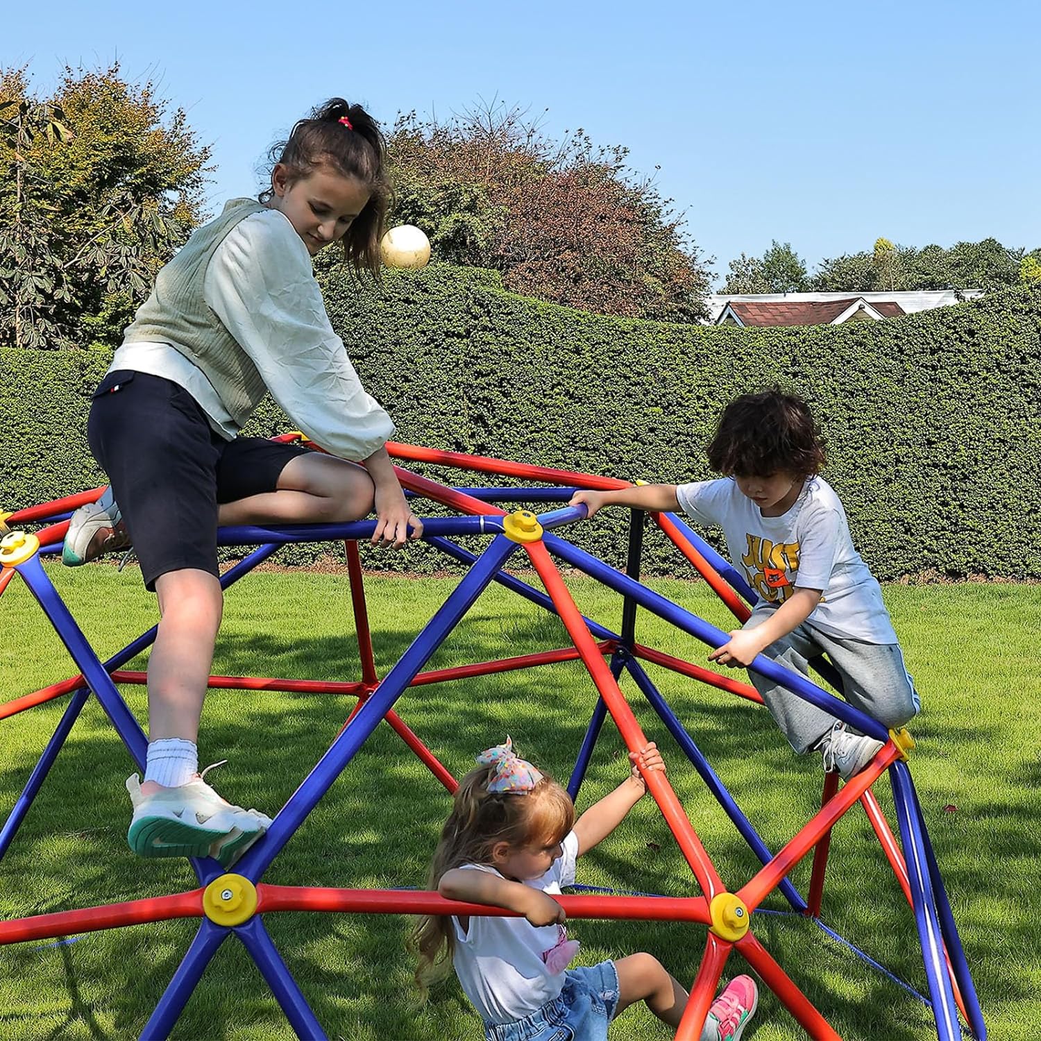 Easy Assembly Outdoor Play Equipment for Kids#color_Purple