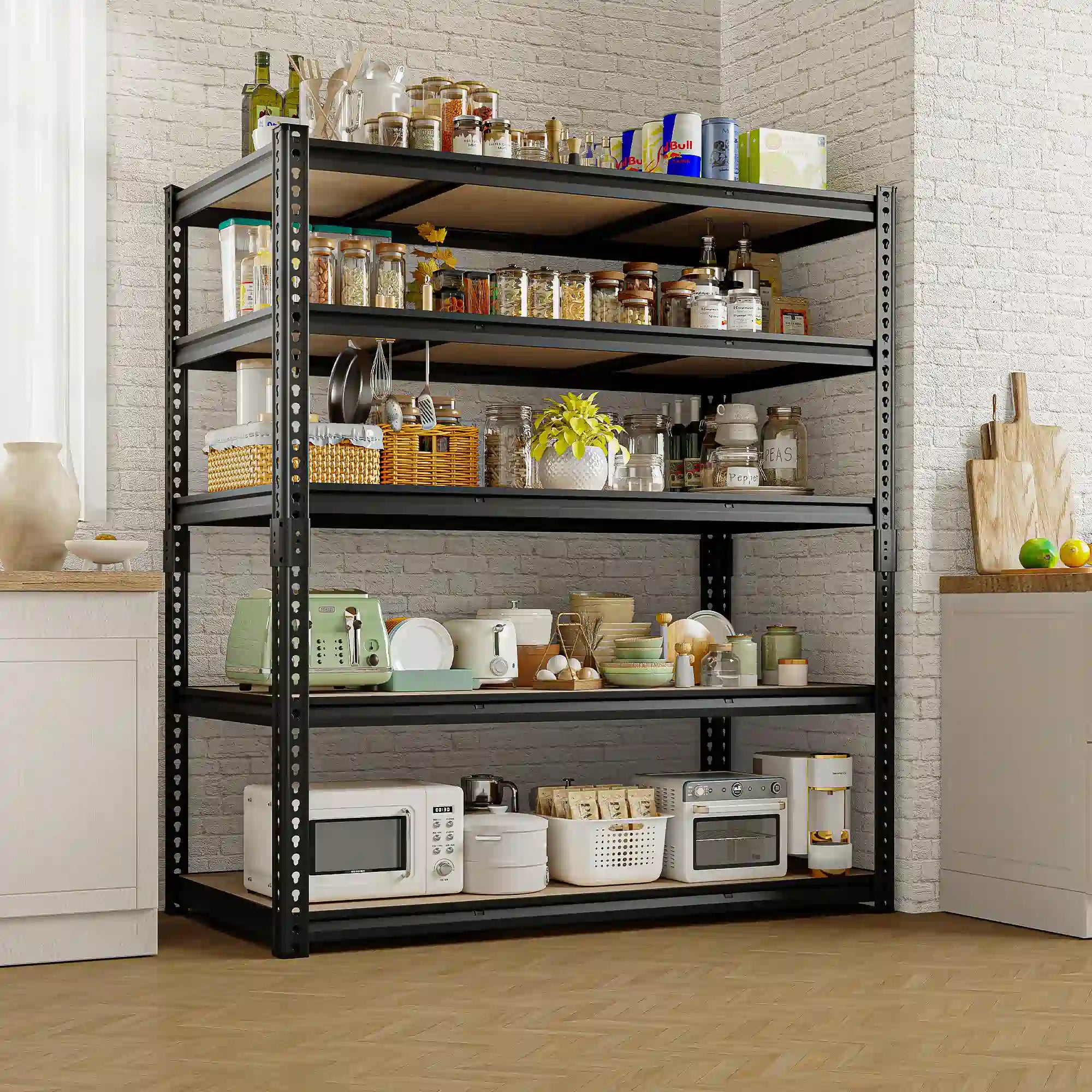 heavy-duty storage rack#size_72"H*24"D*48"W