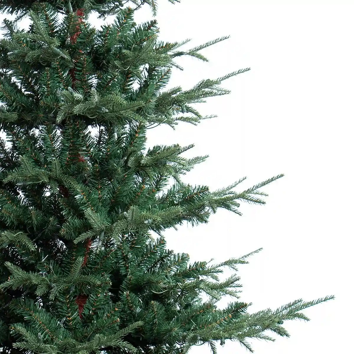 OasisCraft Pre Lit Flocked Christmas Tree