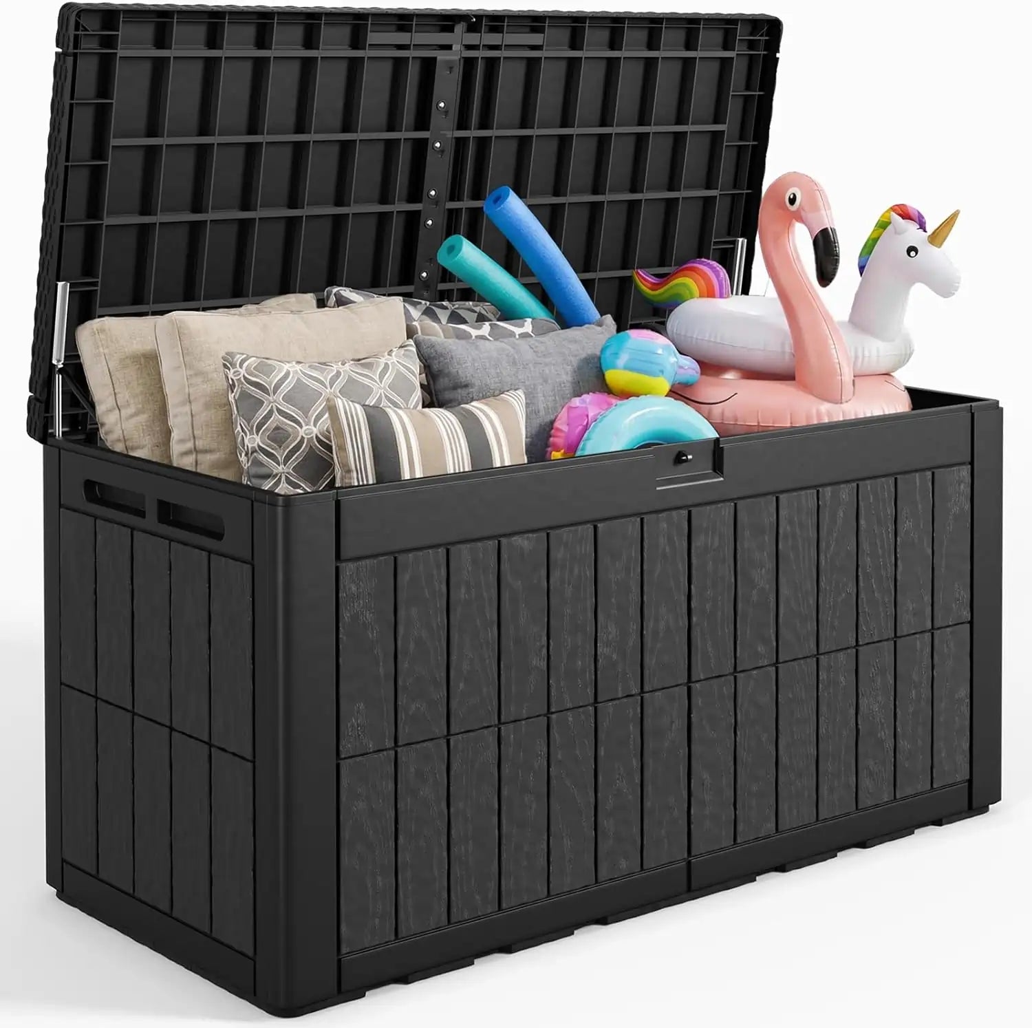 Quictent 120 Gallon Resin Deck Box#size_120 Gallon
