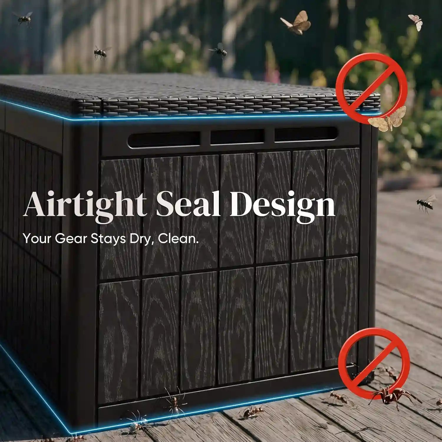 Airtight Seal Design#size_120 Gallon