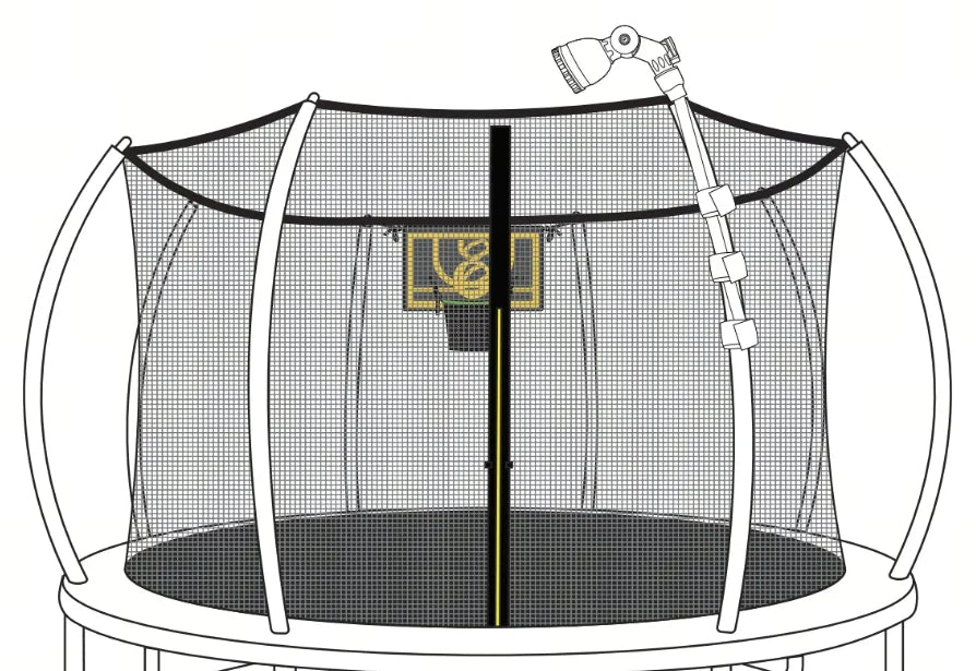 Water Sprinkler Compatible with All Trampolines