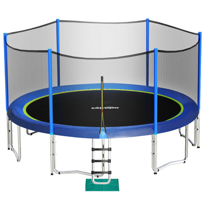 Zupapa 15FT Trampoline With Enclosure Net
