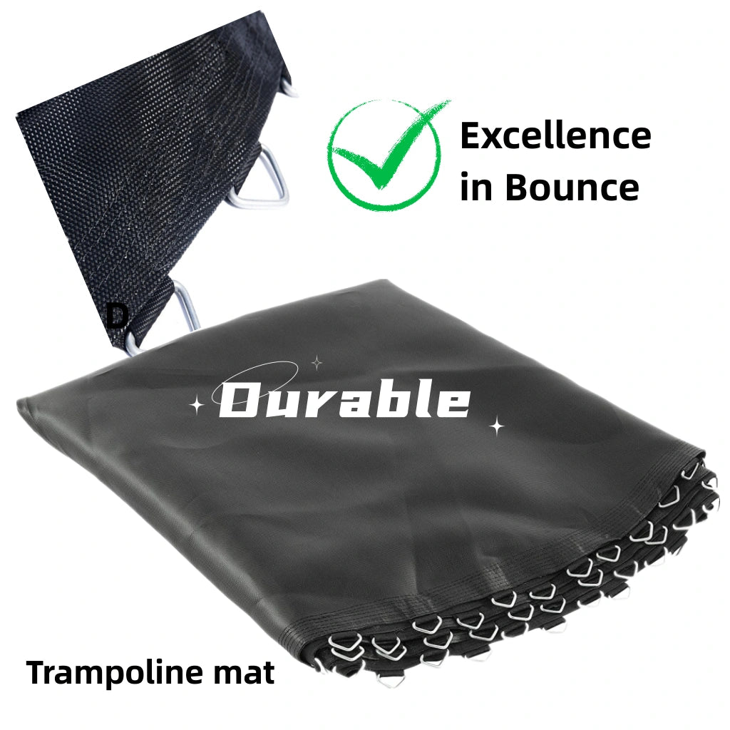 Durable trampoline mat