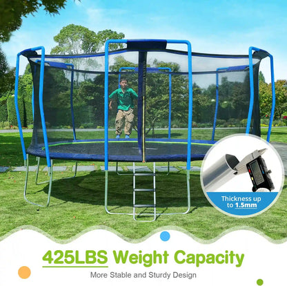 2023 Upgraded Trampoline 12-16FT Trampoline