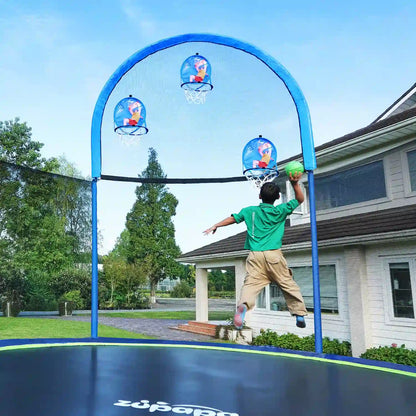 Zupapa trampoline with basket