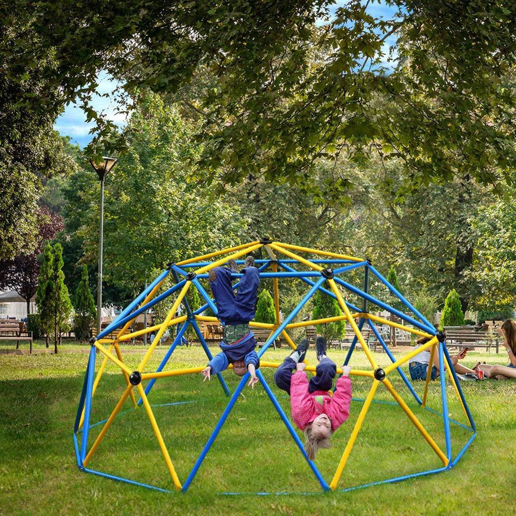 10 FT Dome Climber - Yellow & Blue